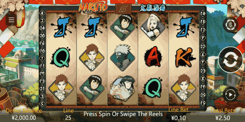 Quay Slot Naruto